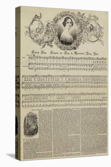 Swedish Song, Composed and Sung by Mademoiselle Jenny Lind-null-Premier Image Canvas