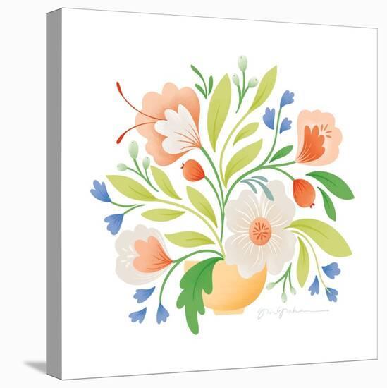 Sweet Bouquet II Bright-Gia Graham-Stretched Canvas