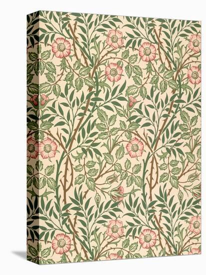 sweet Briar' Design for Wallpaper, Printed by John Henry Dearle (1860-1932) 1917-William Morris-Premier Image Canvas