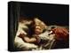 Sweet Slumber-Karl Wilhelm Friedrich Bauerle-Premier Image Canvas