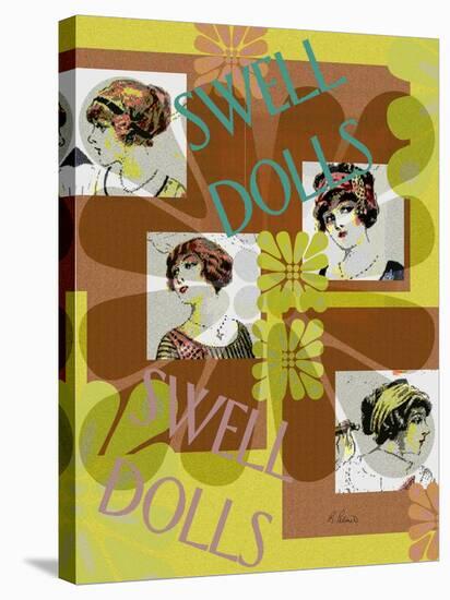 Swell Dolls-Ruth Palmer-Stretched Canvas