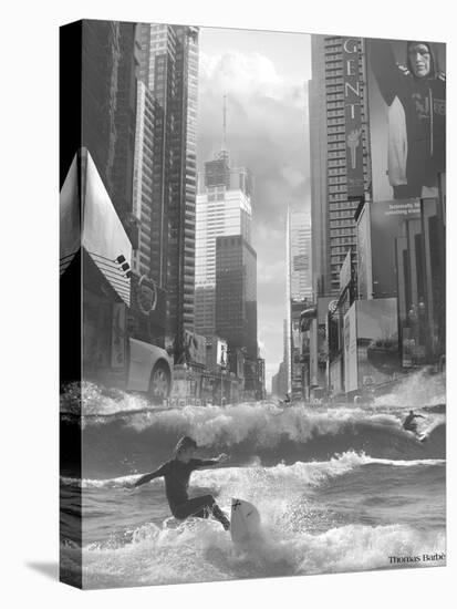 Swell Time in Town-Thomas Barbey-Premier Image Canvas