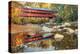 Swift River Covered Bridge-Alan Majchrowicz-Stretched Canvas