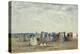 Swimmers on Trouville Beach, 1869-Eugene Louis Boudin-Premier Image Canvas