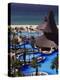 Swimming Pool and Palapas, Cabo San Lucas, Mexico-Walter Bibikow-Premier Image Canvas