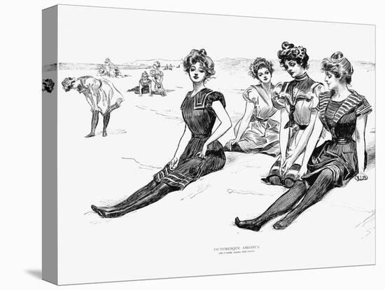 Swimsuits, 1900-Charles Dana Gibson-Premier Image Canvas