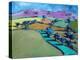 Swineyard Hill (acrylic on canvas, 2021)-Paul Powis-Premier Image Canvas