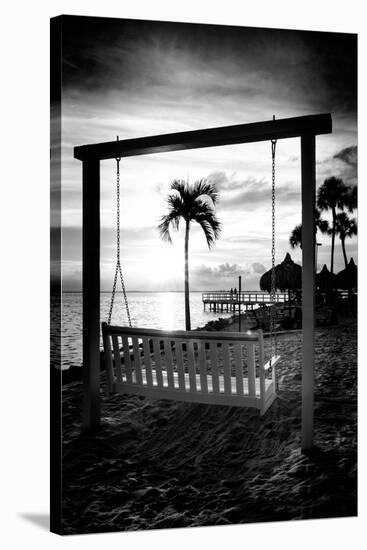 Swing Beach at Sunset-Philippe Hugonnard-Premier Image Canvas