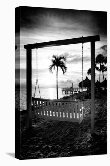 Swing Beach at Sunset-Philippe Hugonnard-Premier Image Canvas