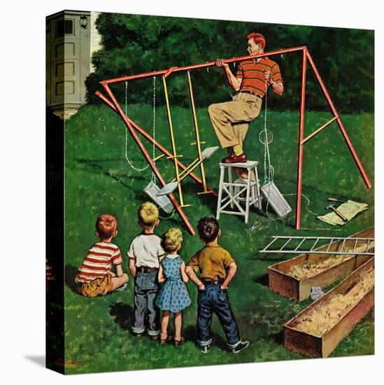 "Swing-set", June 16, 1956-Amos Sewell-Premier Image Canvas