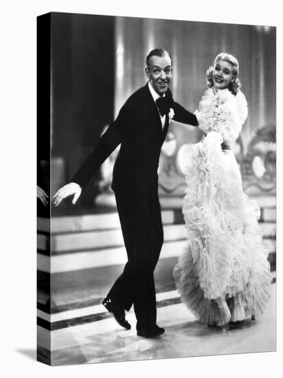 Swing Time, Fred Astaire, 1936-null-Stretched Canvas