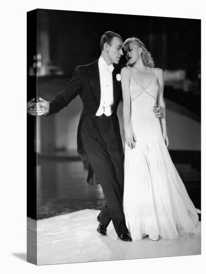 Swing Time, Fred Astaire, Ginger Rogers, 1936-null-Stretched Canvas