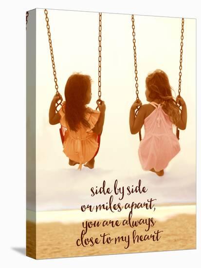 Swing Together, Side by Side-Betsy Cameron-Stretched Canvas