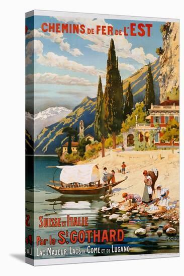 Switzerland and Italy Via St, Gotthard (Suisse Et Italie Par Le St Gothard), 1907-G. Krallt-Premier Image Canvas