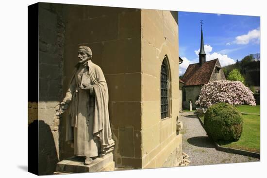 Switzerland, Fribourg on the Sarine River, Planche Superieure-Uwe Steffens-Premier Image Canvas