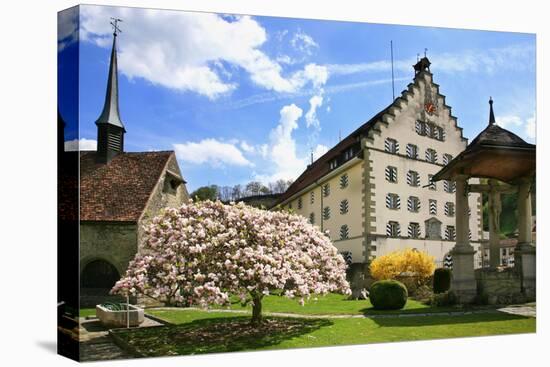 Switzerland, Fribourg on the Sarine River, 'Planche Superieure'-Uwe Steffens-Premier Image Canvas