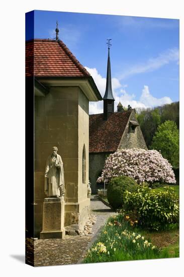 Switzerland, Fribourg on the Sarine River, 'Planche Superieure'-Uwe Steffens-Premier Image Canvas