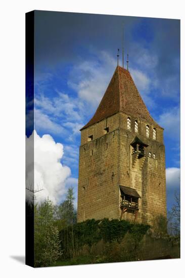 Switzerland, Fribourg, Tour Rouge-Uwe Steffens-Premier Image Canvas