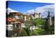 Switzerland, Gruy?res Castle and Town in the Swiss Canton Fribourg on a Spring Day-Uwe Steffens-Premier Image Canvas