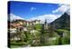 Switzerland, Gruy?res Castle and Town in the Swiss Canton Fribourg on a Spring Day-Uwe Steffens-Premier Image Canvas