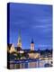 Switzerland, Zurich, Old Town and Limmat River-Michele Falzone-Premier Image Canvas