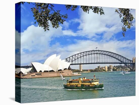 Sydney Opera House, Sydney, New South Wales, Australia-Miva Stock-Premier Image Canvas