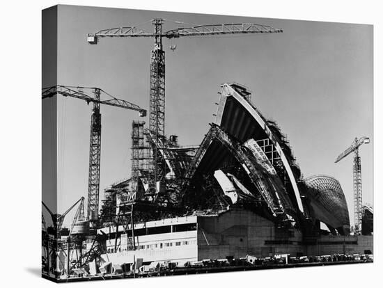 Sydney Opera House under Construction-null-Premier Image Canvas