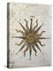 Symbol of the Sun with Inlaid Rose Compass, from the Nautical Maps Atlas-null-Premier Image Canvas