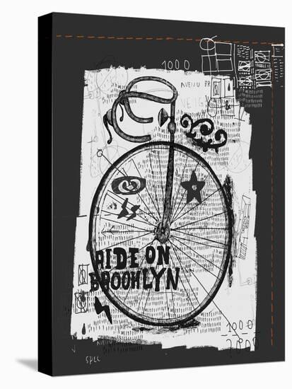 Symbolic Image of Sports Bike Graffiti-Dmitriip-Stretched Canvas