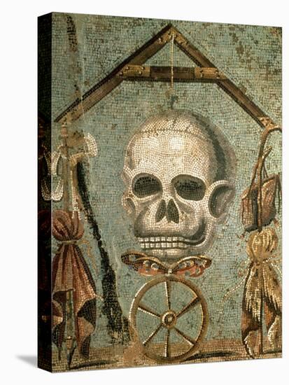 Symbols of Afterlife, Roman Mosaic from House of Tragic Poet, Pompeii, Italy-null-Premier Image Canvas