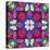 Symmetric Ornament from Multicolor Blossoms-Alaya Gadeh-Premier Image Canvas