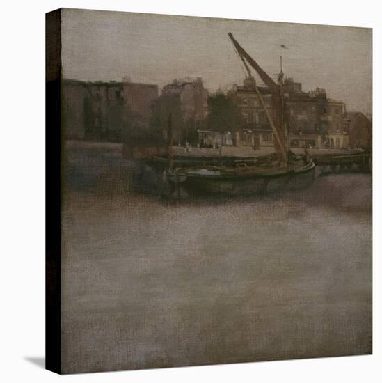 Symphony in Grey and Brown (Lindsey Row, Chelsea), C.1834-1948-James Abbott McNeill Whistler-Premier Image Canvas