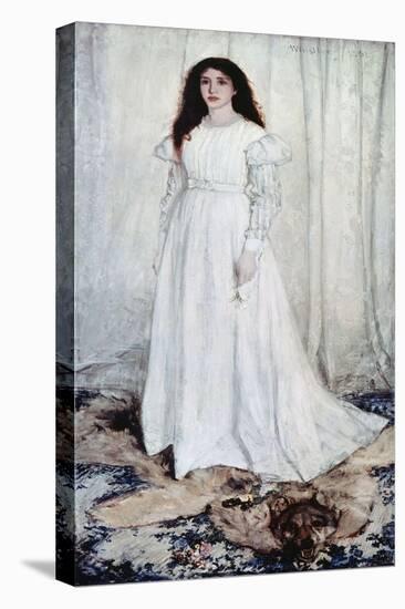 Symphony in White, No. 1: the White Gir-James Abbott McNeill Whistler-Premier Image Canvas