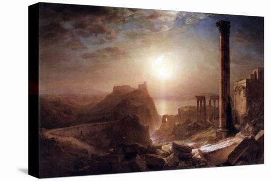 Syria on the Sea-Frederic Edwin Church-Stretched Canvas