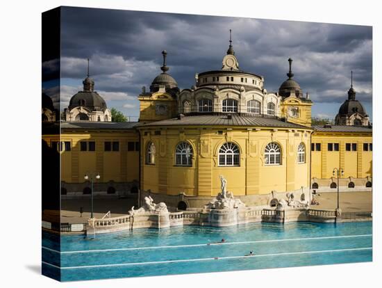 Szechenyi Thermal Baths, Budapest, Hungary, Europe-Ben Pipe-Premier Image Canvas
