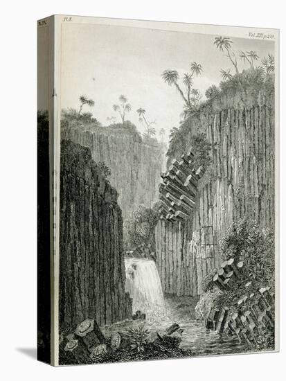 T.1597 Cascade of Regla, Near Mexico, from Vol I of 'Researches Concerning the Institutions and…-Friedrich Alexander, Baron Von Humboldt-Premier Image Canvas