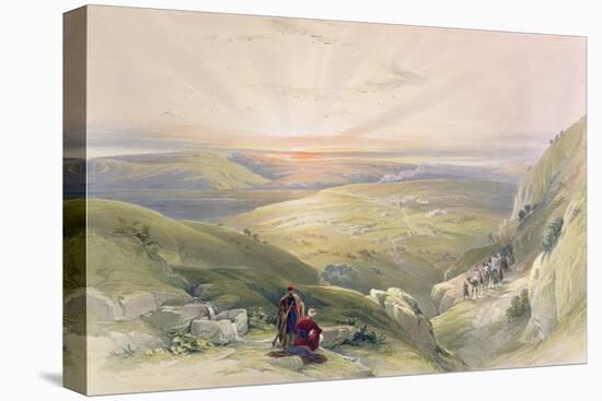 T1215 Site of Cana of Galilee, April 21st 1839, Plate 34 from Volume I of 'The Holy Land',…-David Roberts-Premier Image Canvas