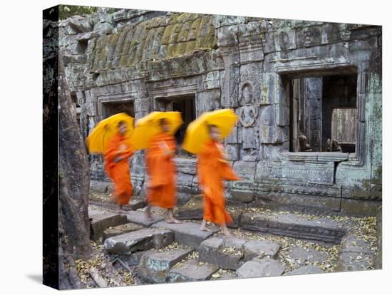 Ta Phrohm Temple, Angkor Wat, Siem Reap, Cambodia-Gavin Hellier-Premier Image Canvas