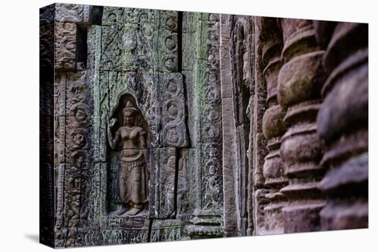 Ta Som Temple, Built in 12th Century by King Jayavarman Vii, Angkor-Nathalie Cuvelier-Premier Image Canvas