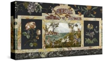 Table Avec Plateau De Mosaiques De Pierre Dure Giclee Print Art Com