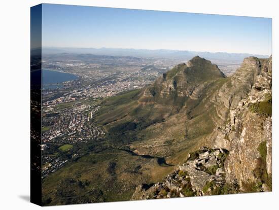 Table Mountain, Cape Town, South Africa, Africa-Andrew Mcconnell-Premier Image Canvas