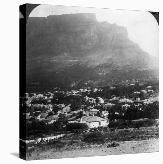 Table Mountain, Cape Town, South Africa-Underwood & Underwood-Premier Image Canvas