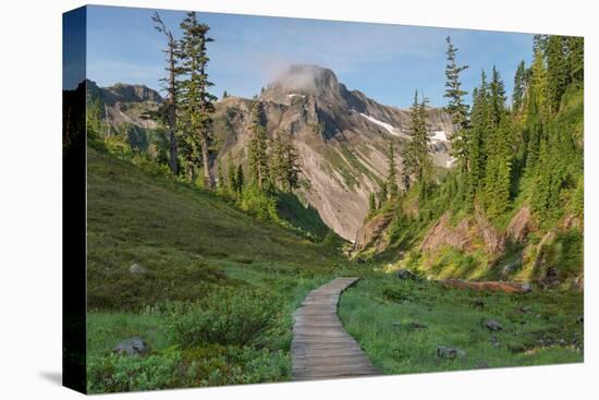Table Mountain, Heather Meadows Recreation Area. North Cascades, Washington State-Alan Majchrowicz-Premier Image Canvas