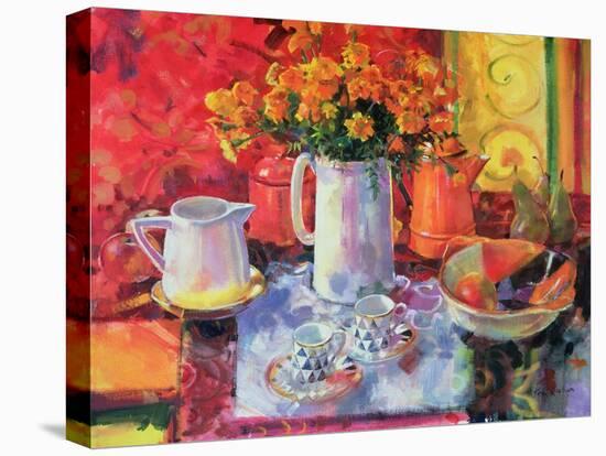 Table Reflections-Peter Graham-Premier Image Canvas