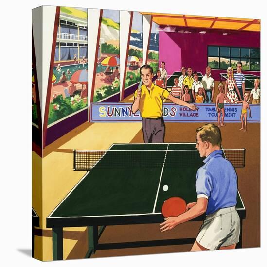 Table Tennis Players-null-Premier Image Canvas
