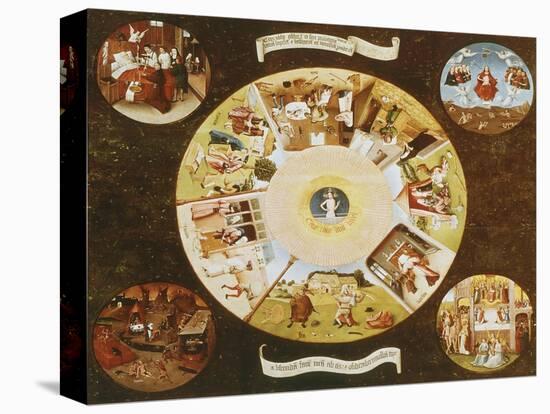 Table-Top with the Seven Deadly Sins-Hieronymus Bosch-Premier Image Canvas