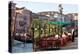 Tables Outside Restaurant by Grand Canal, Venice, Italy-Peter Adams-Premier Image Canvas