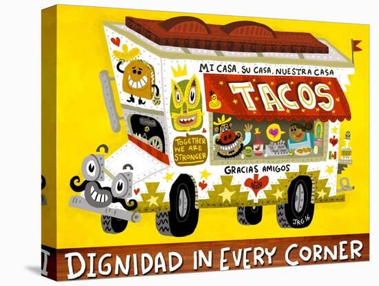 Taco Truck-Jorge R. Gutierrez-Stretched Canvas