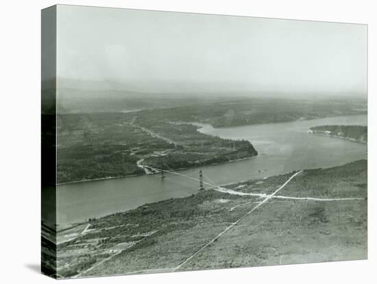 Tacoma Narrows Bridge (1940)-null-Premier Image Canvas