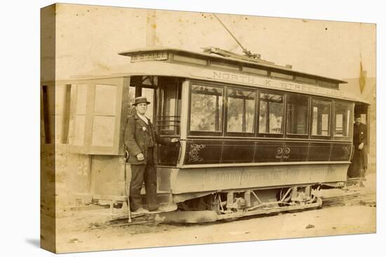 Tacoma Railway and Motor Company Street Car, North K Street Line (ca. 1899)-E.L. Gurnea-Premier Image Canvas